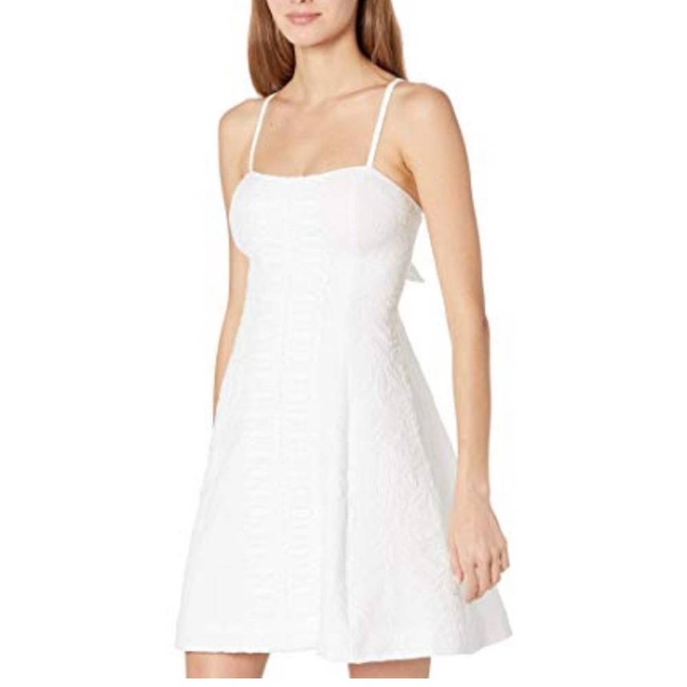 Lilly Pulitzer White perry pineapple mini dress